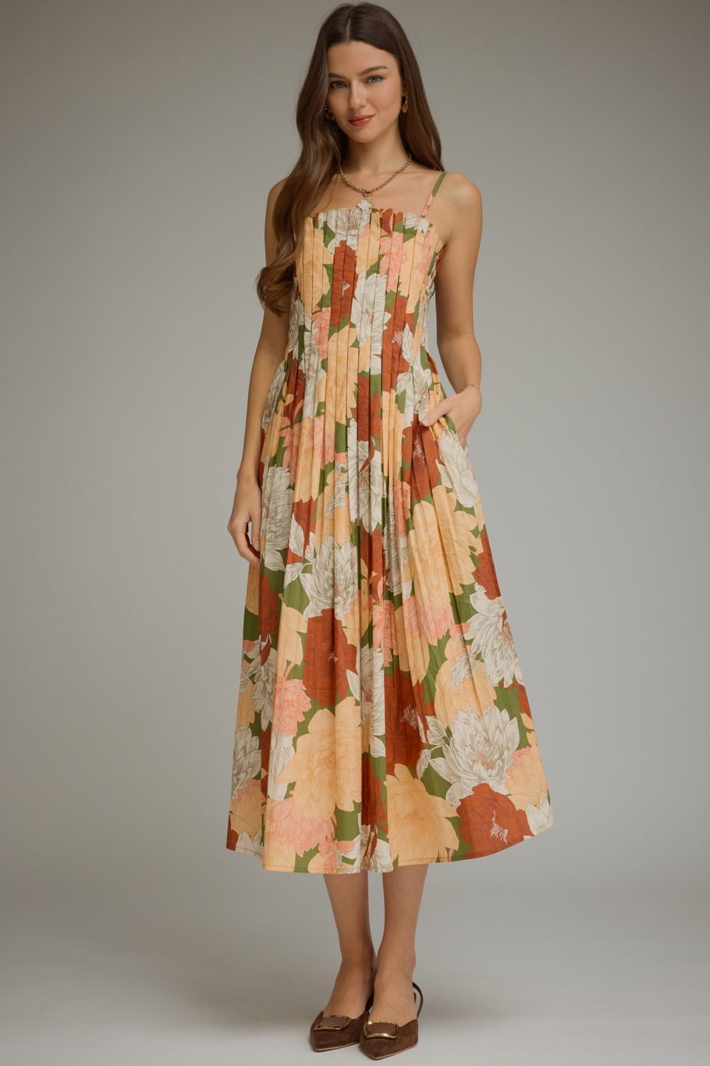 The Harvest Bloom Midi Dress