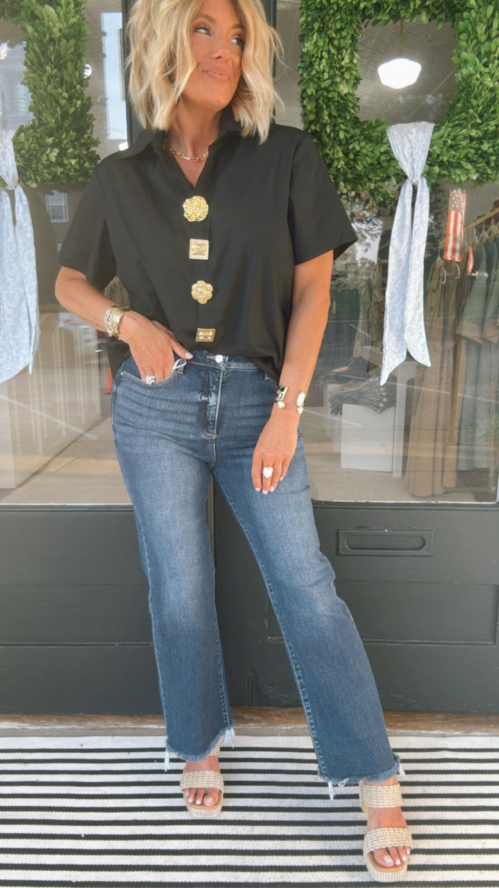 Golden Pins Blouse