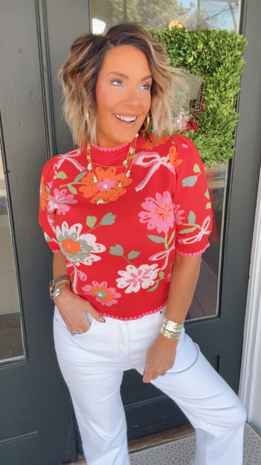 THML Pretty In Petals Top