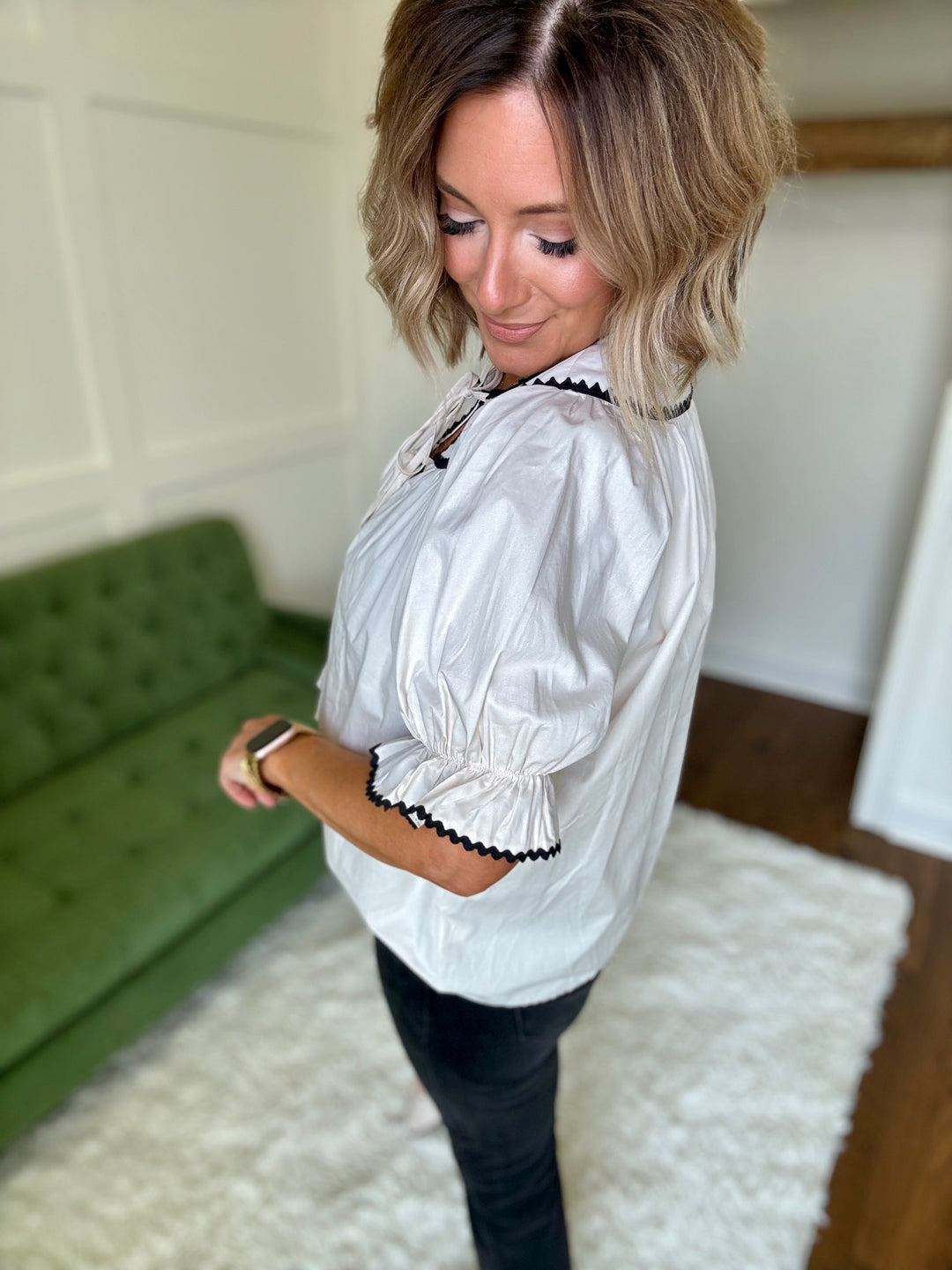 The Ric Rac Charm Blouse