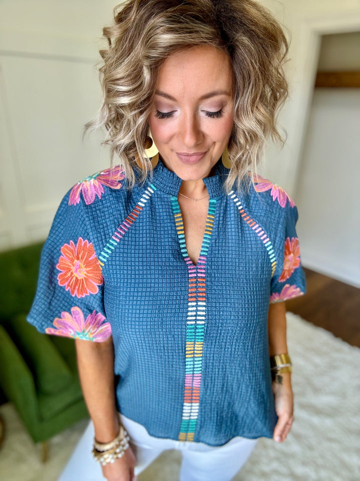 The Bloom and Stitch Blouse