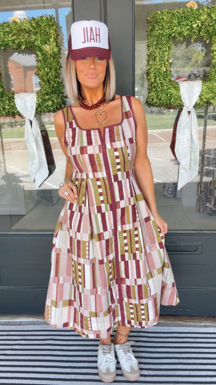 The Autumn Muse Midi Dress