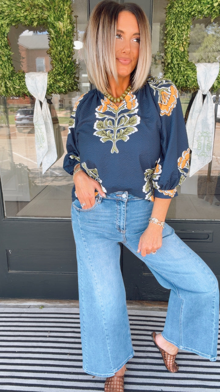 The Marigold Vine Top