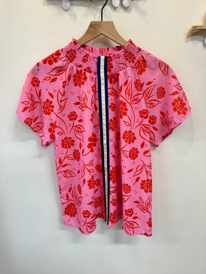 The Pink Peony Blouse