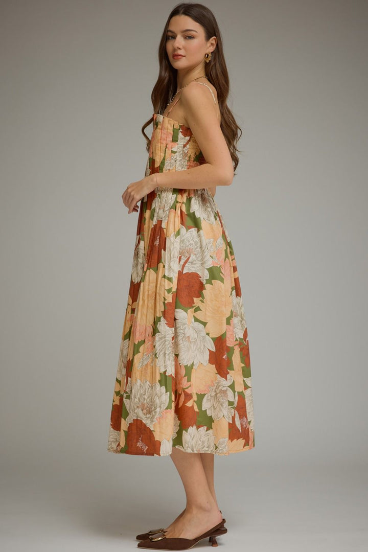 The Harvest Bloom Midi Dress