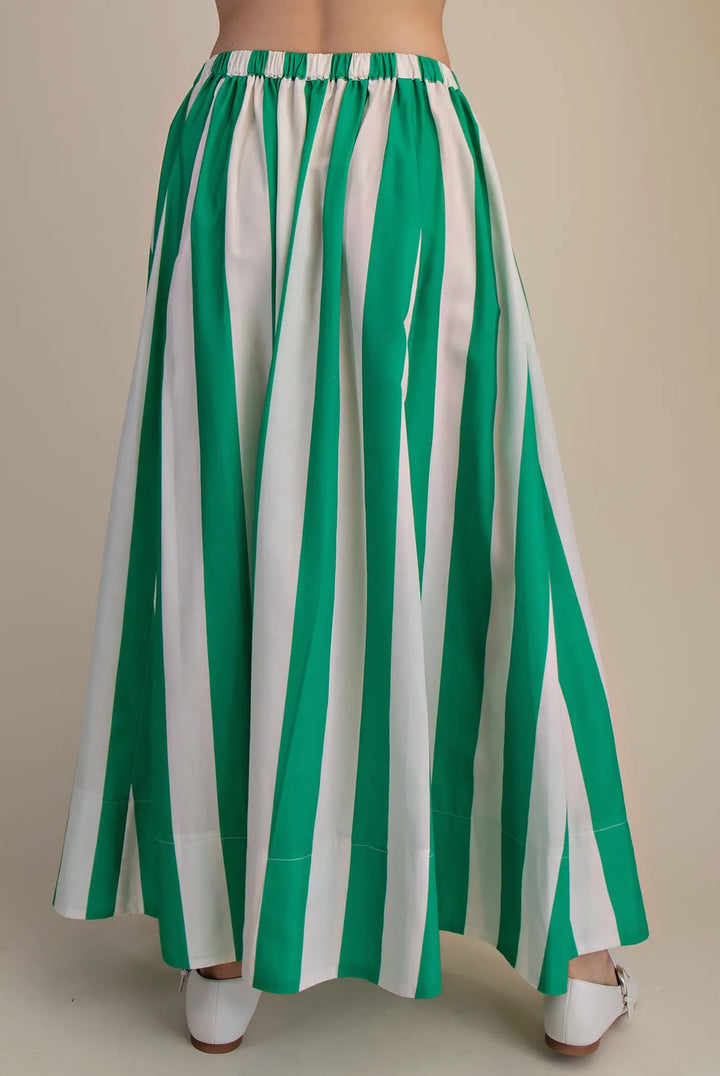 The Cabana Stripe Maxi Skirt