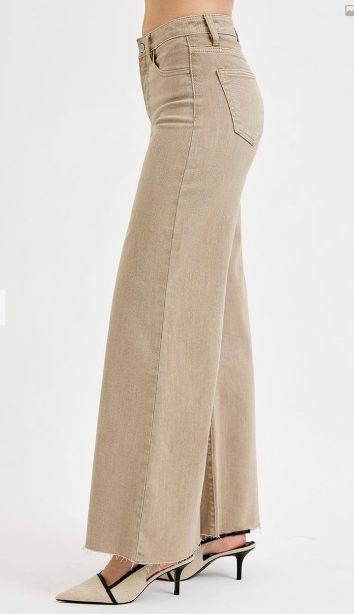 The Taupe Lurex Denim