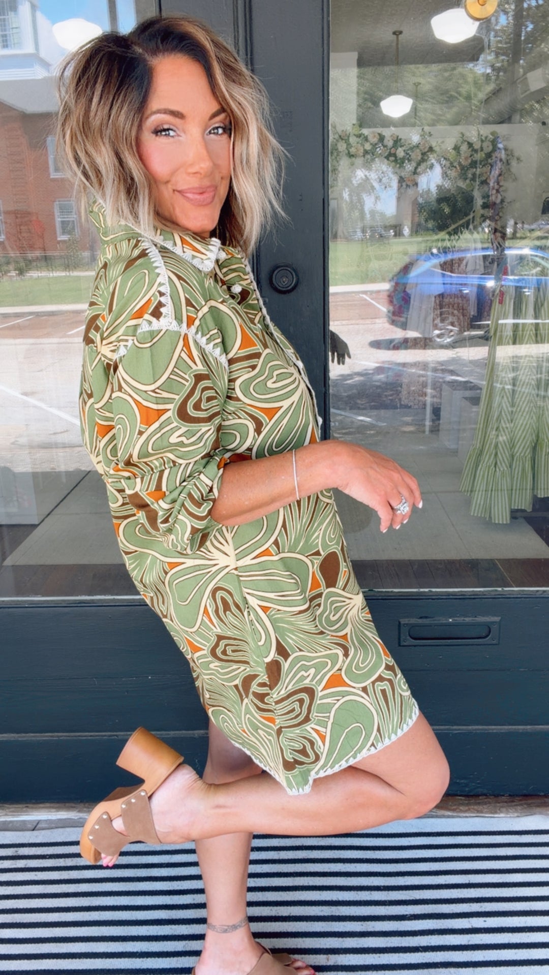 The Olive Oasis Dress