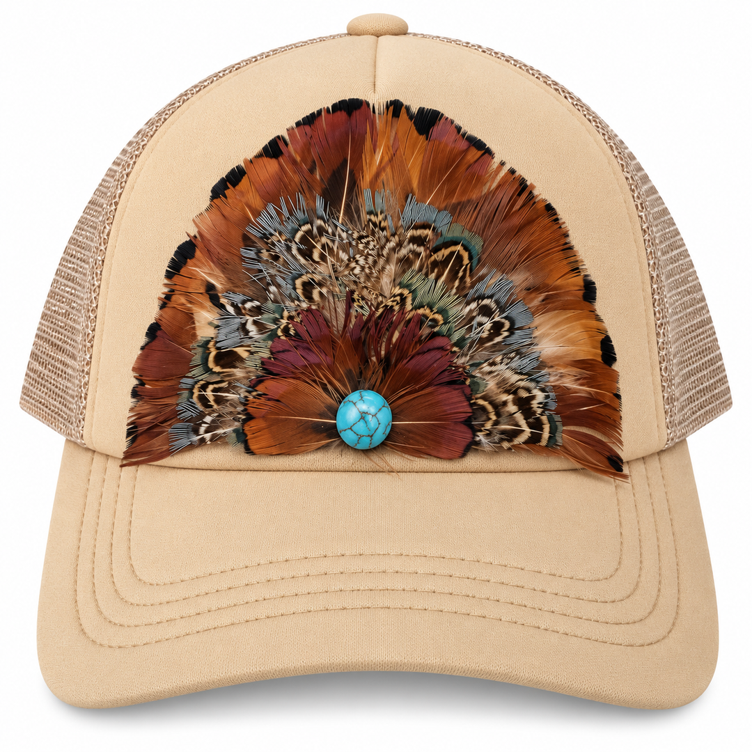 The Wild Feather Trucker Hat
