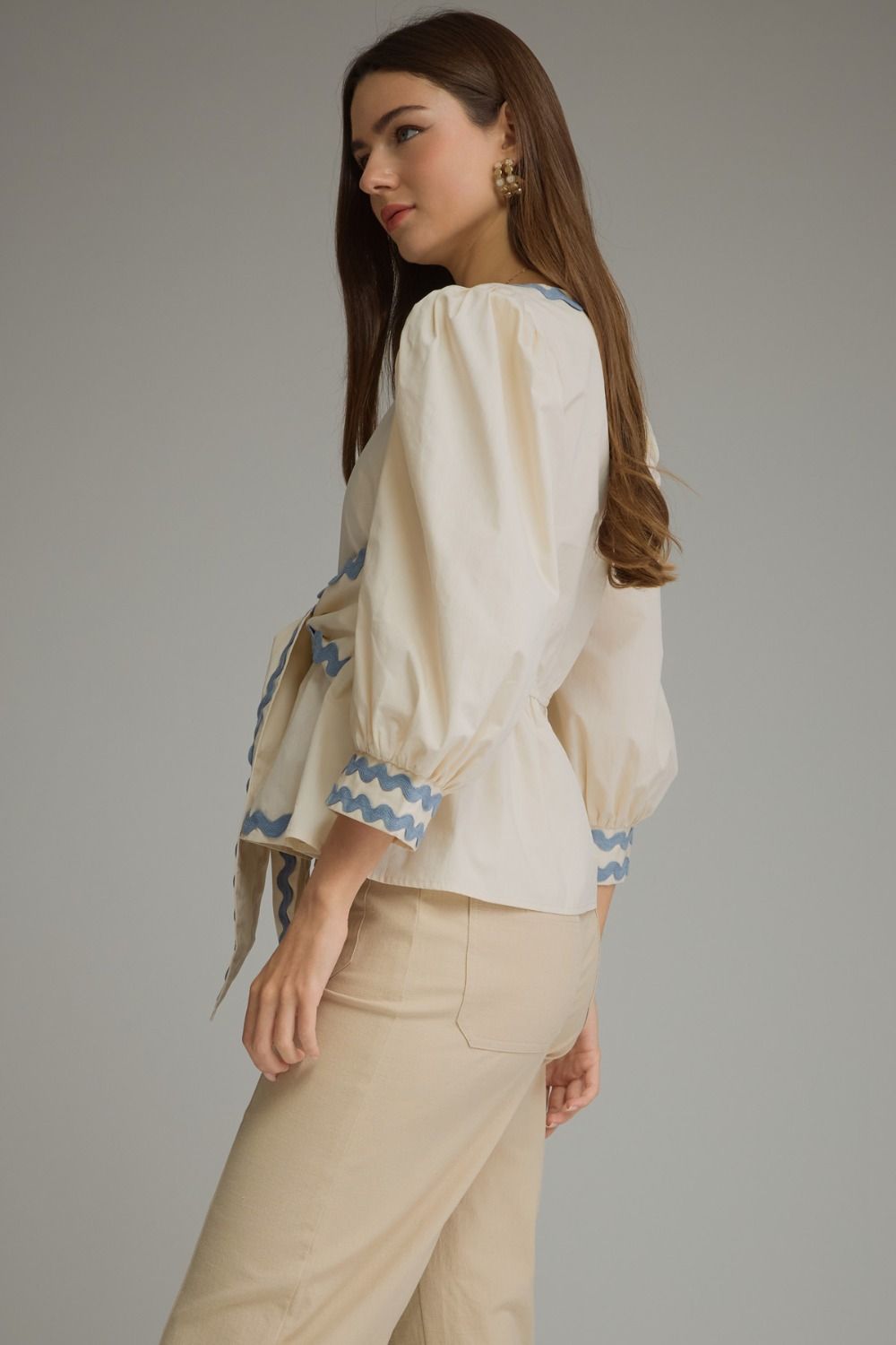 The Blue Ribbon Ric Rac Top