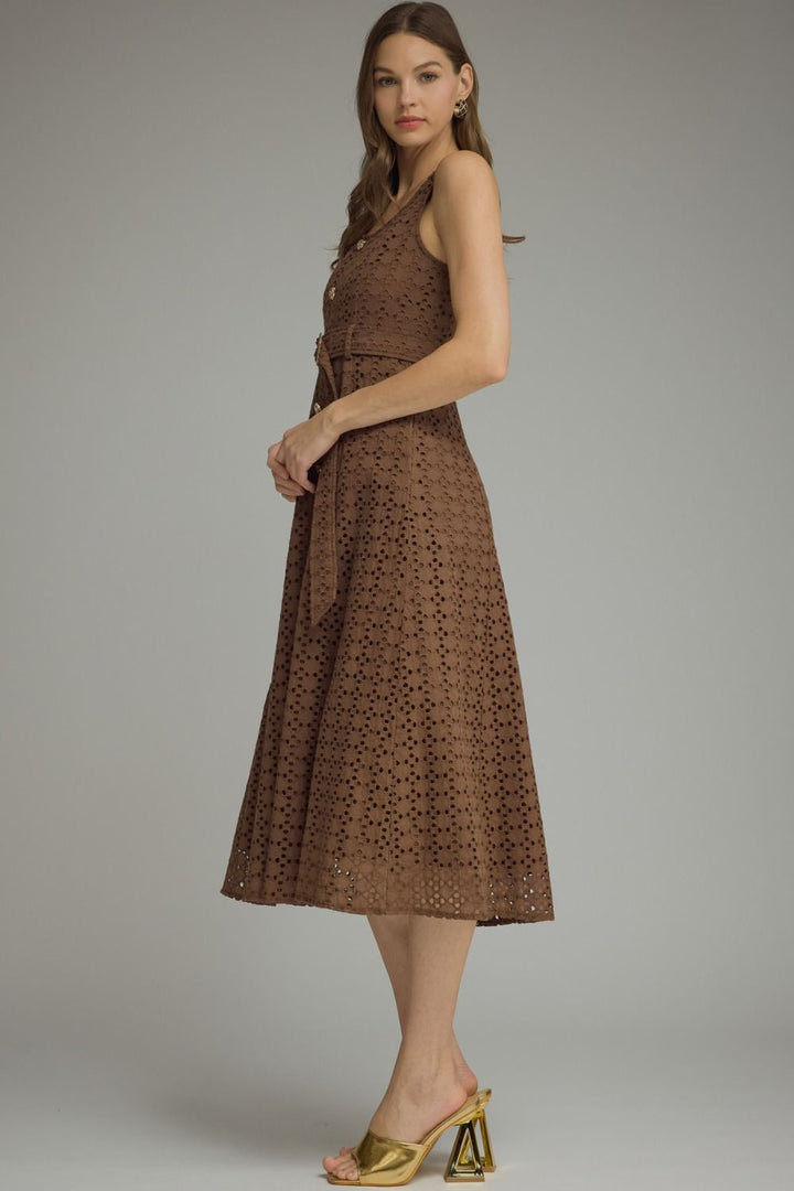 The Chestnut Charm Dress