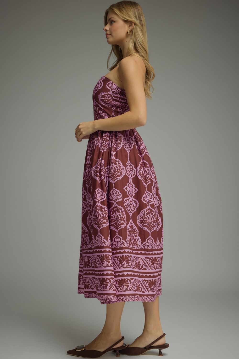 The Painted Romance Midi Dress