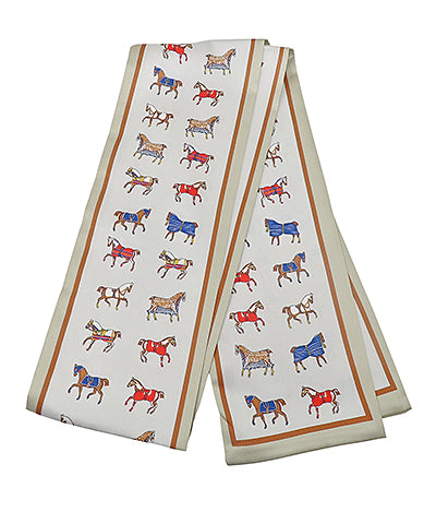 The Blue Ribbon Derby scarf