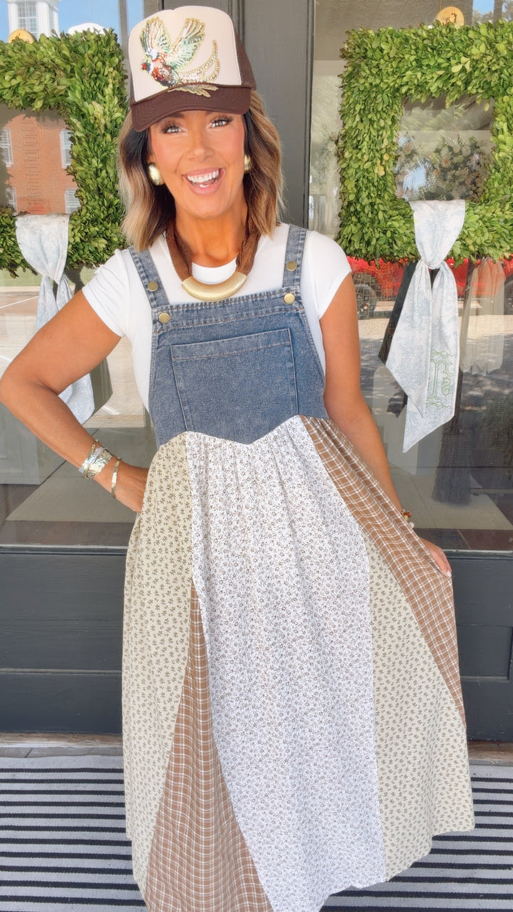 The Millie Patchwork Dress