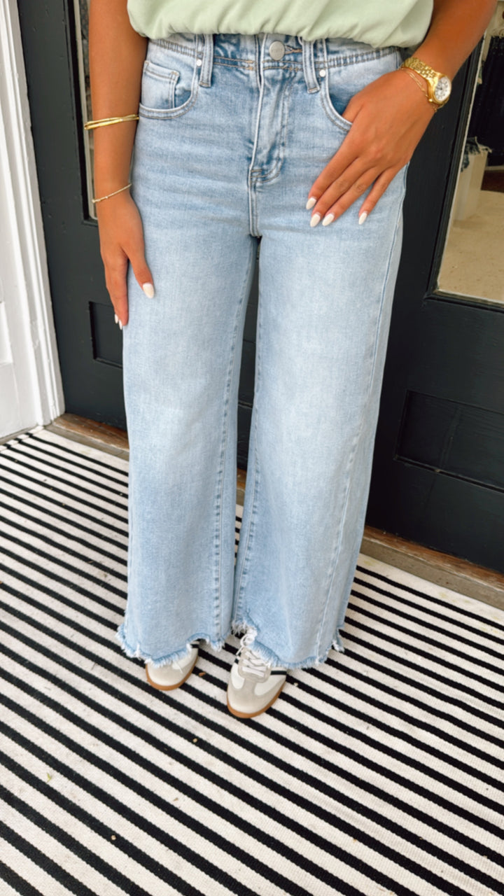 The Tessa Palazzo Denim