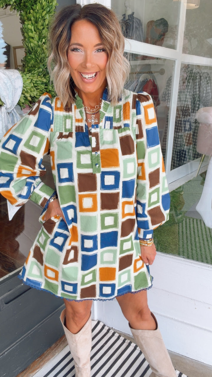 The Cora Blue dress