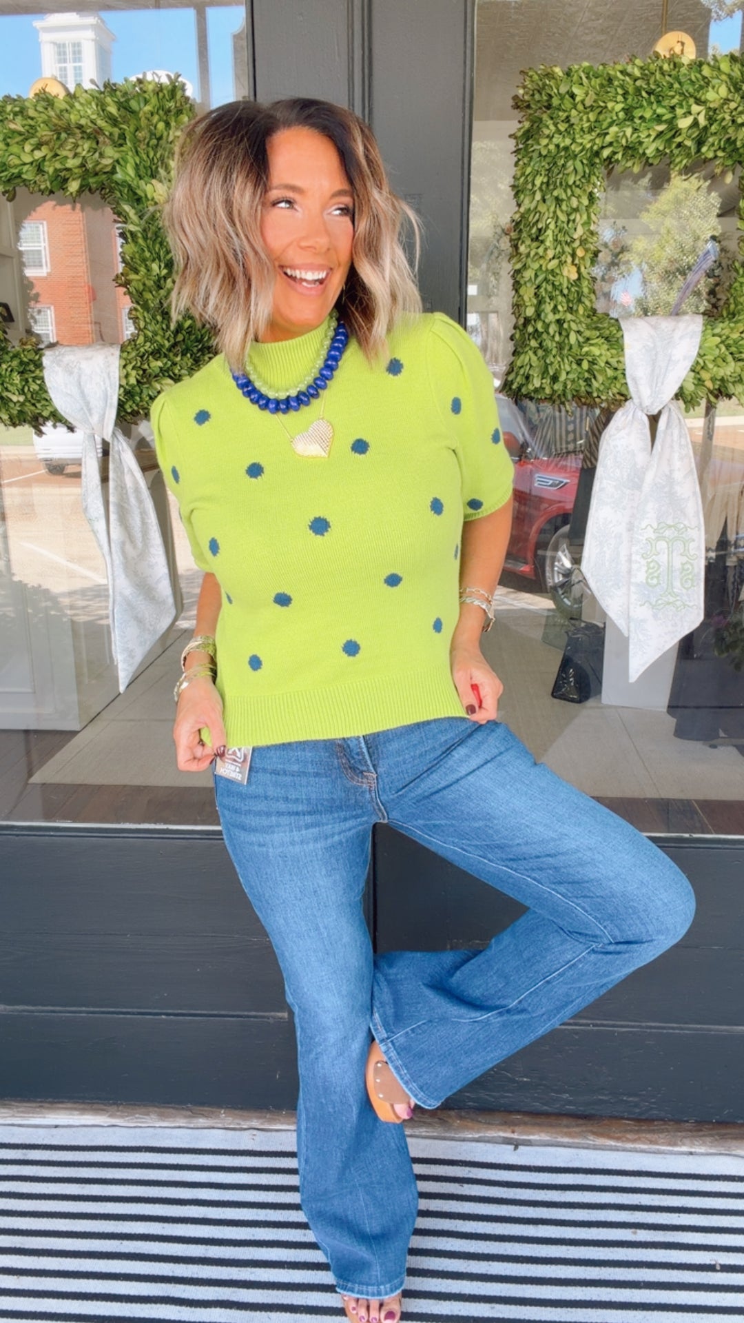 The Dot Your Average Sweaters