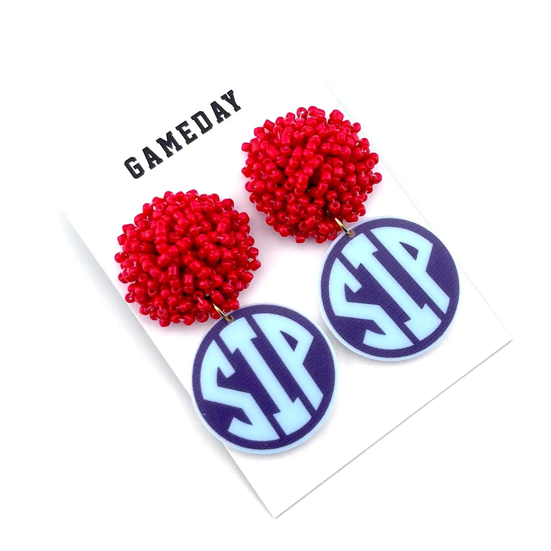 Ole Miss Gameday Earrings