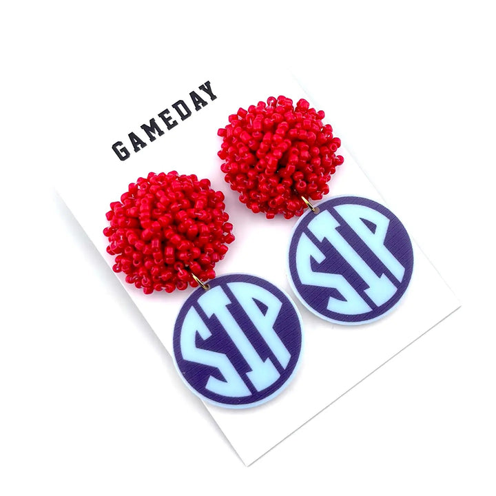 Ole Miss Gameday Earrings