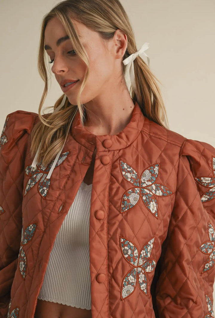 Quilted Patchwork Jacket