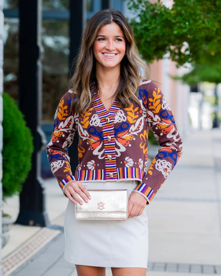 Brynleigh Clutch Crossbody D Gold