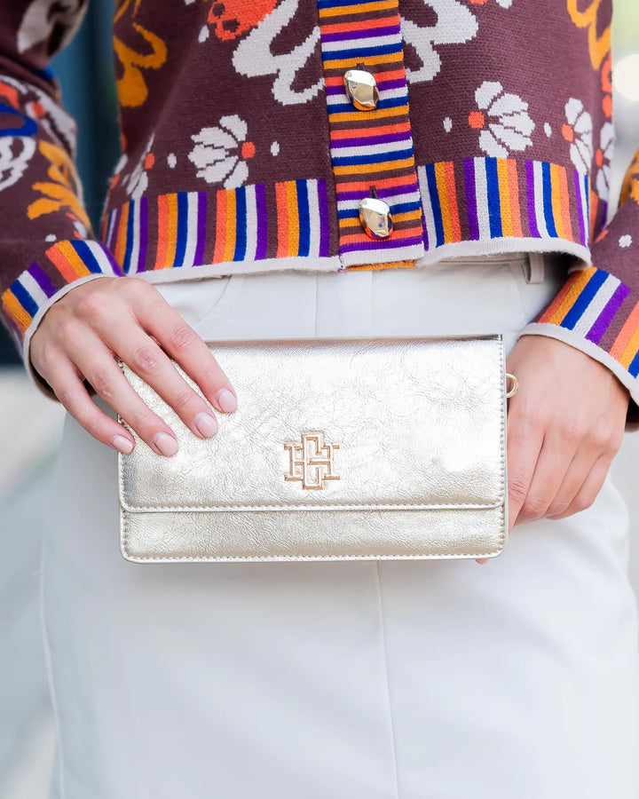 Brynleigh Clutch Crossbody D Gold
