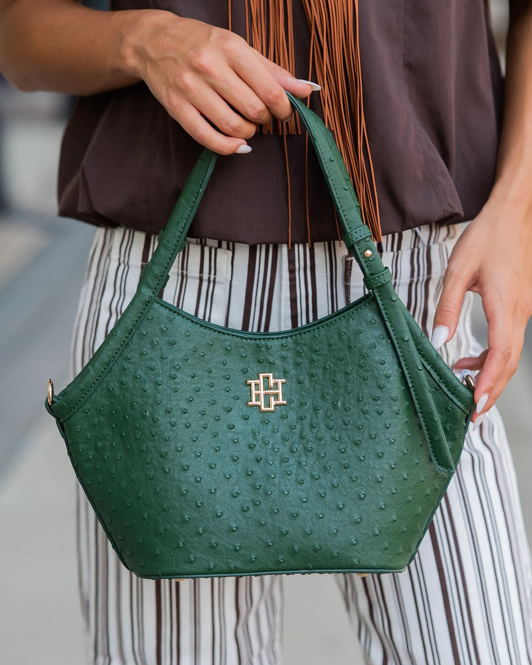 Pierce Mini Tote Hunter Green EO