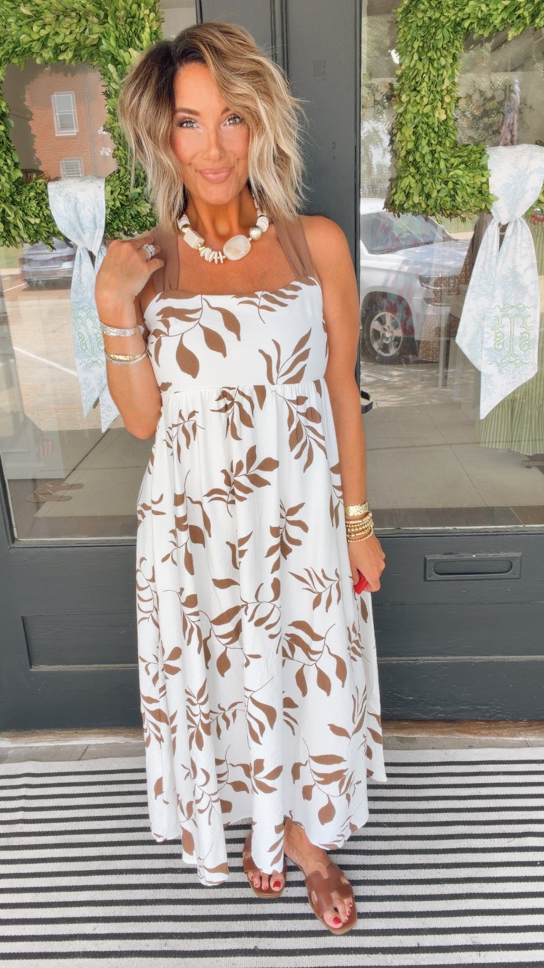 The Autumn Bloom Maxi Dress