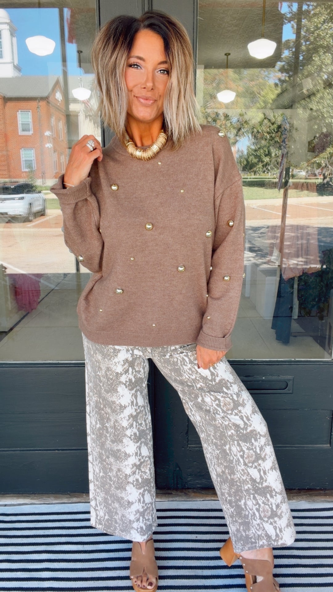 The Golden Touch Sweater