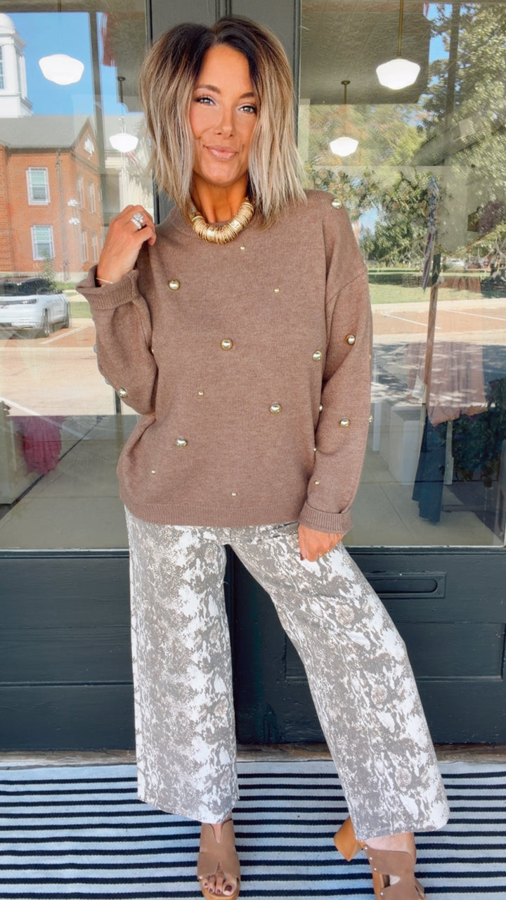 The Golden Touch Sweater
