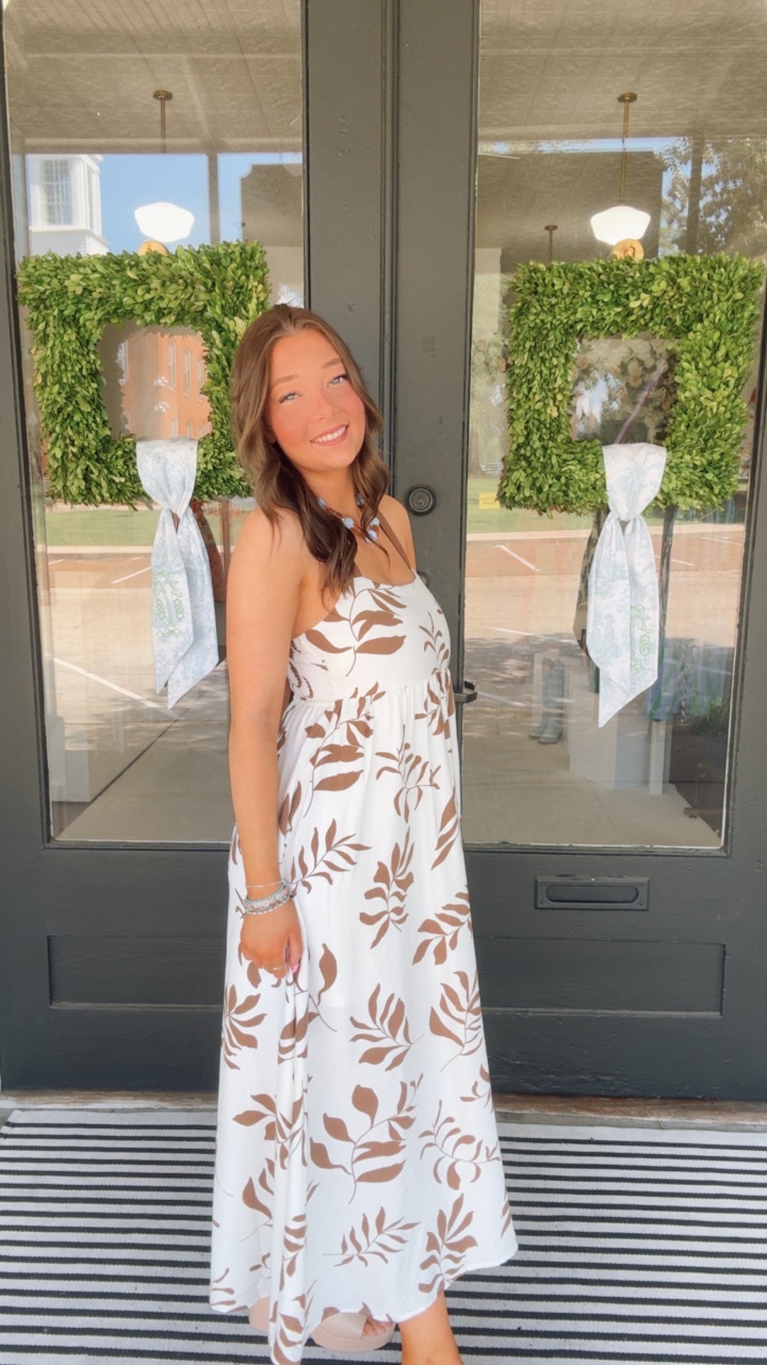 The Autumn Bloom Maxi Dress