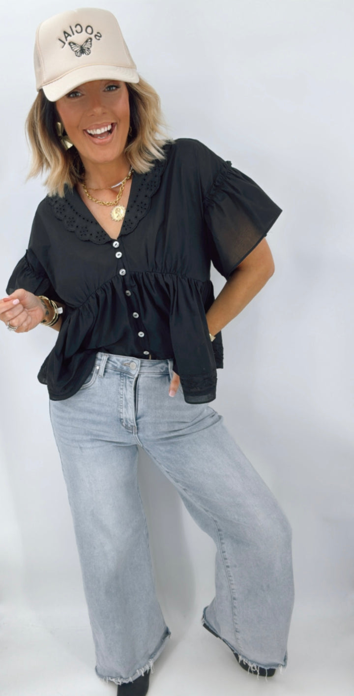 The Callie Collar Blouse