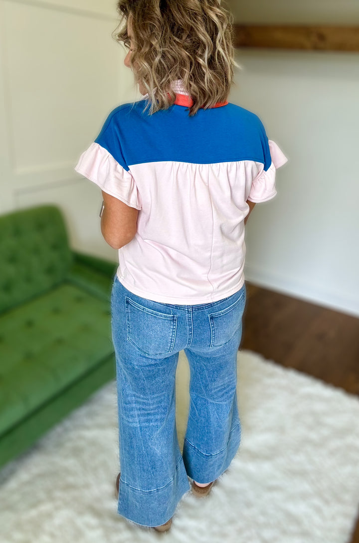 The Retro Ruffle Top