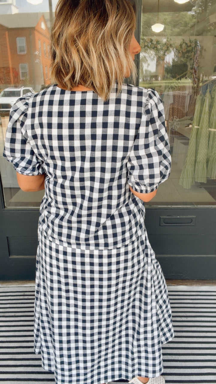 The Sunday Stroll Gingham Set