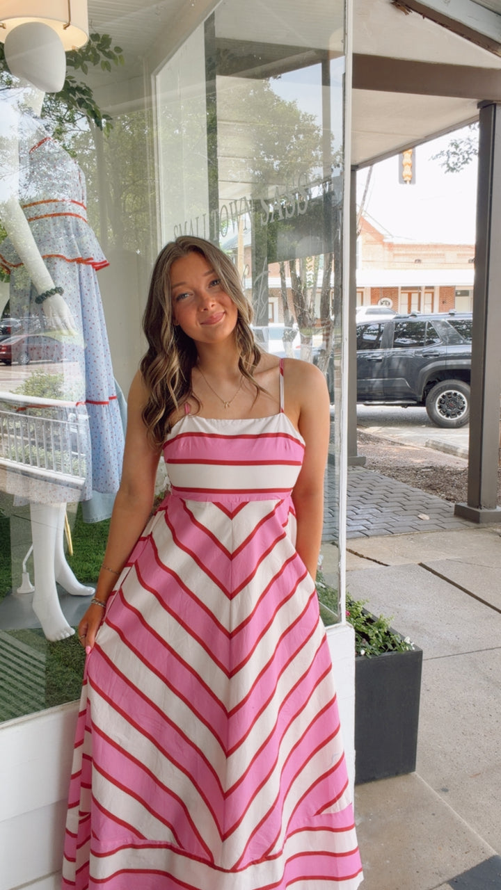 The Pink Paradise Maxi Dress