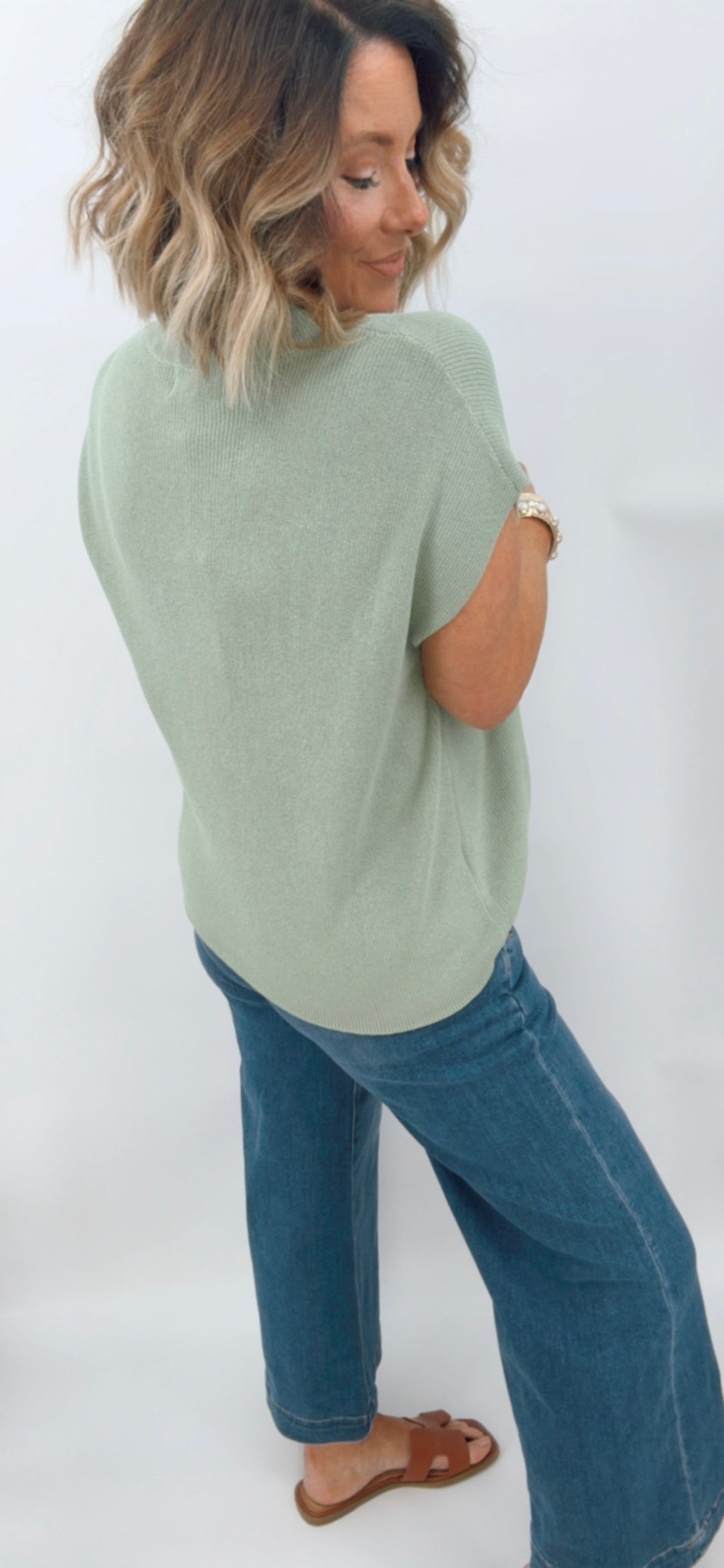 The Solid Sloan Top