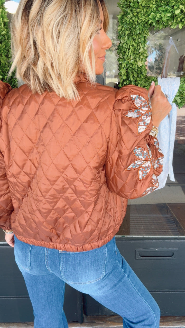 Quilted Patchwork Jacket