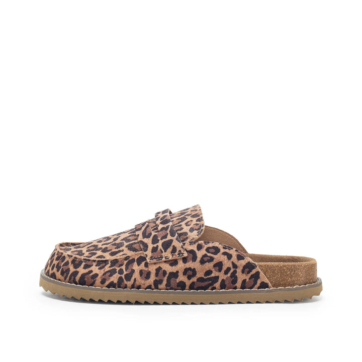The Mila Suede Loafer Mule Clog