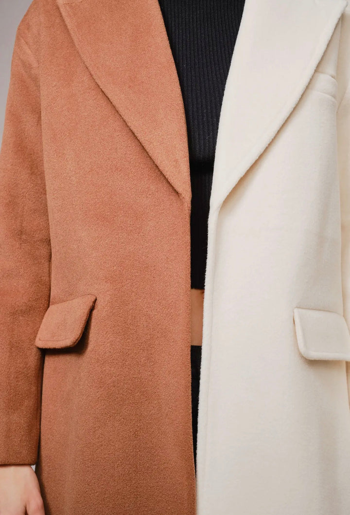 The Modern Muse Colorblock Coat