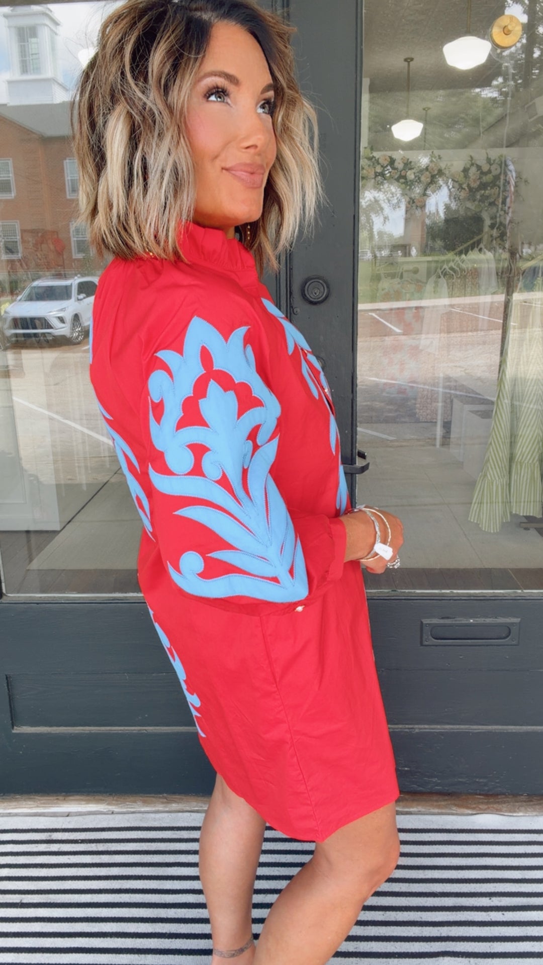 The Scarlet Statement Dress