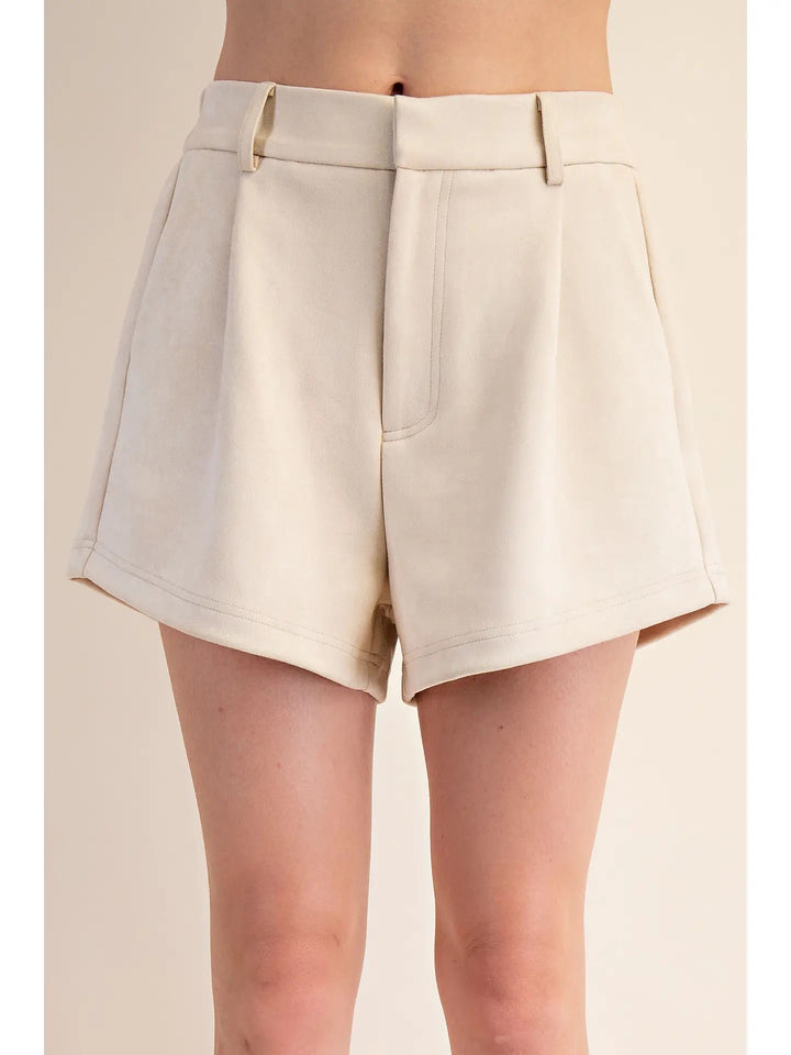 The Mandi Suede Shorts