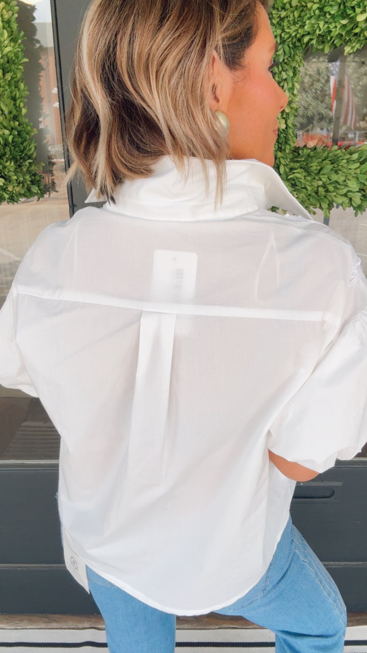 Starlight Bloom Embroidered Top