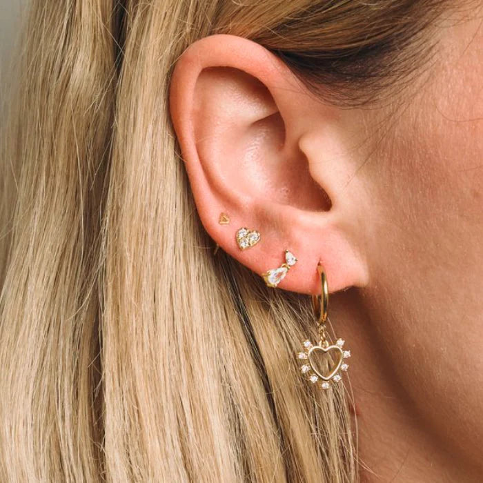 Hadley Crystal Square Studs