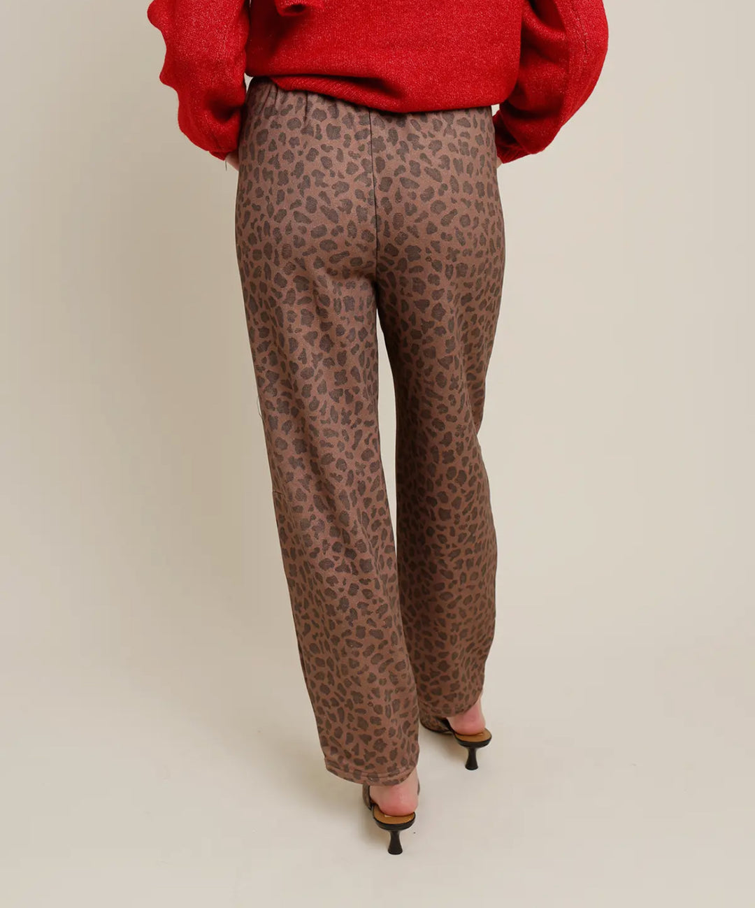 Leopard Barrel Jogger