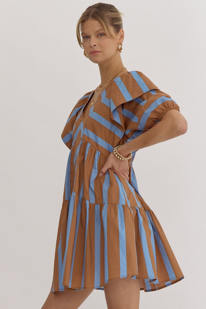 The Sophisticated Stripe Dress