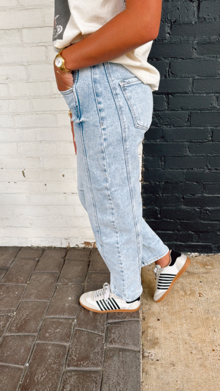 High Rise Leslie Denim