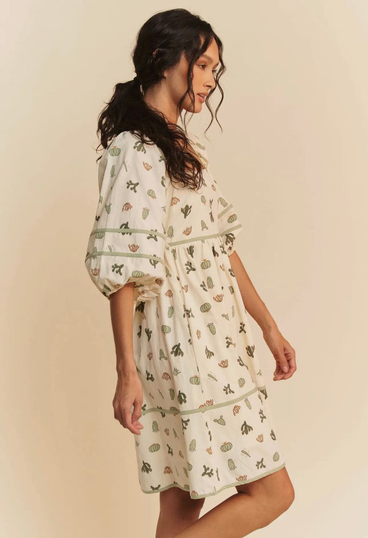 The Cactus Bloom Dress