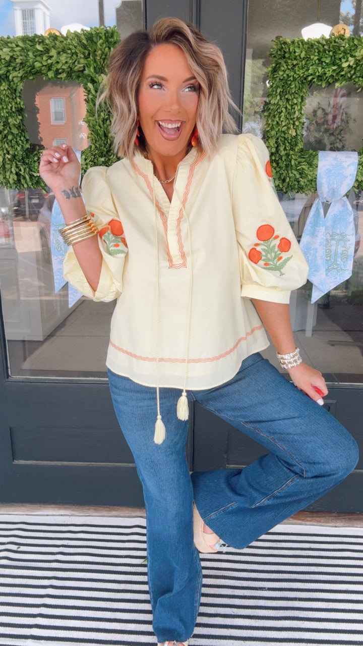 The Sunny Orchard Top