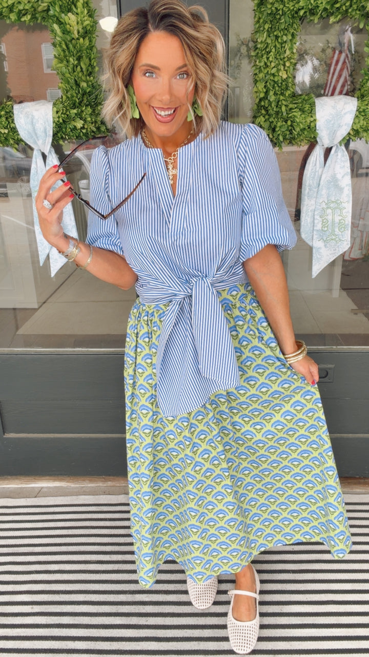The Lime Grove Maxi Skirt