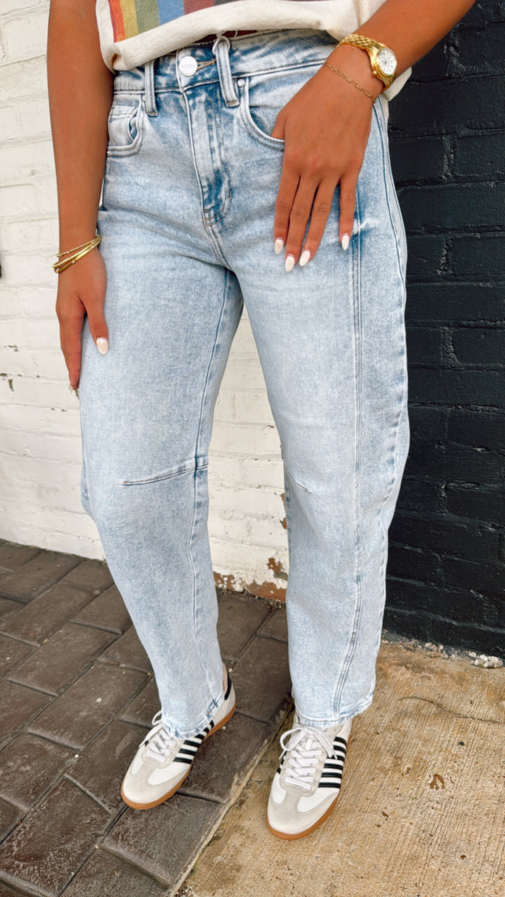 High Rise Leslie Denim